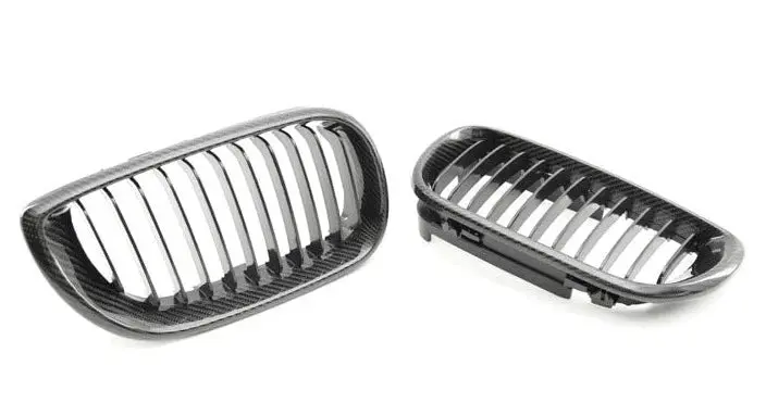 Bmw E46 3-Series Sedan Pre-Facelift 1998-2001 Carbon Fiber Front Grill 1