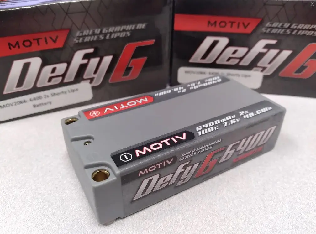 Mov2066 Motiv 6400 2S Shorty Lipo Battery 100C 1