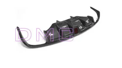 Dmc Porsche Macan (2019-2023) Rear Bumper Forged Carbon Fiber Diffuser With Integrated Brake Light 2