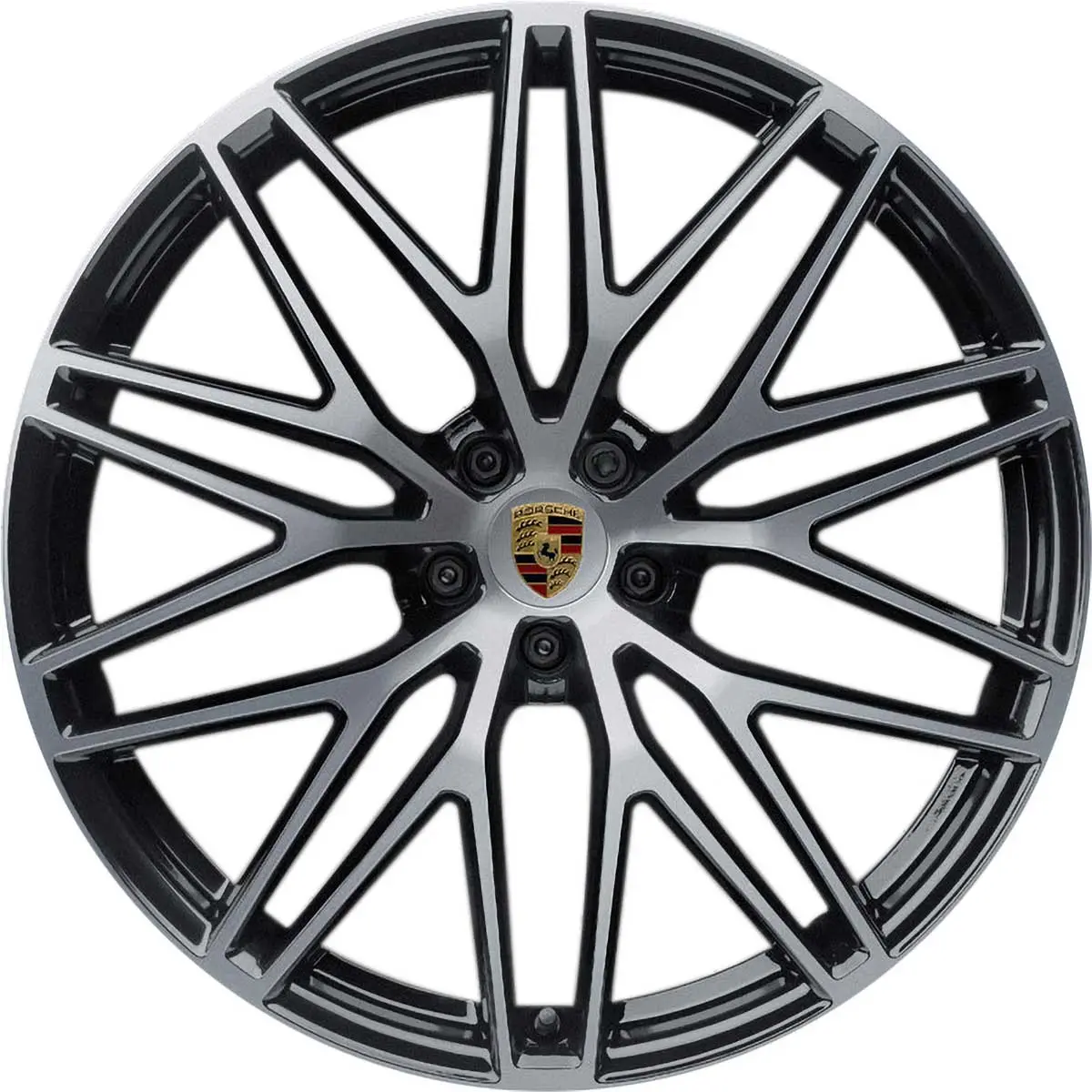 (Demo Car Wheels) 21” Porsche Macan Iii Rs Spyder Design Oe Wheels 1