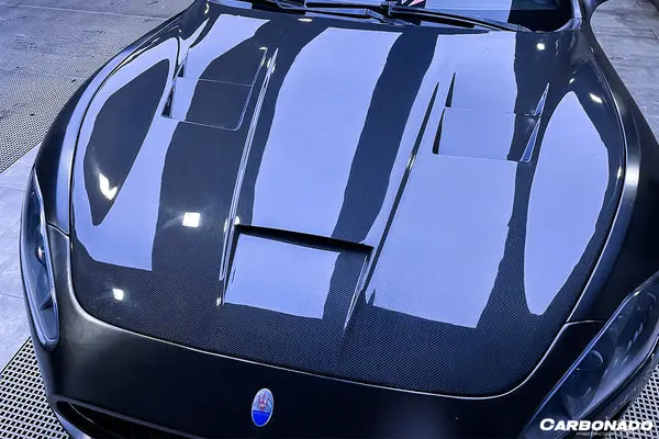 Carbonado 2007-2018 Maserati Granturismo Dc Style Hood 1