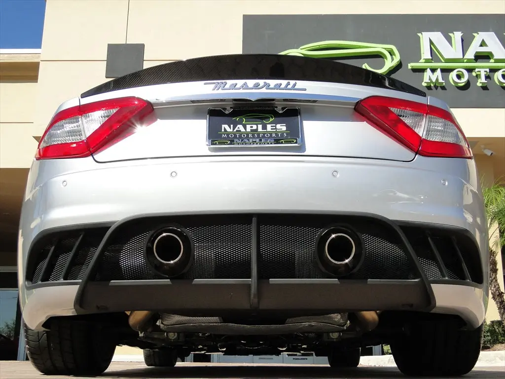 Maserati Granturismo Gt Mc Stradale Style Rear Carbon Fiber Spoiler 1