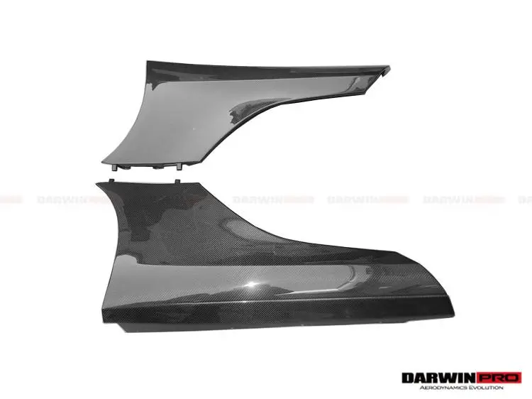 Darwinpro 2011-2014 Mclaren Mp4-12C / 650S Carbon Fiber Side Skirts 1