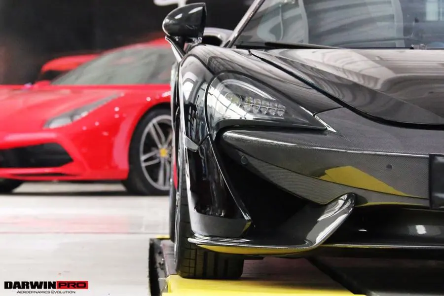 Darwinpro 2015-2020 Mclaren 540C/570S/570Gt Front Bumper Side Splitter 1