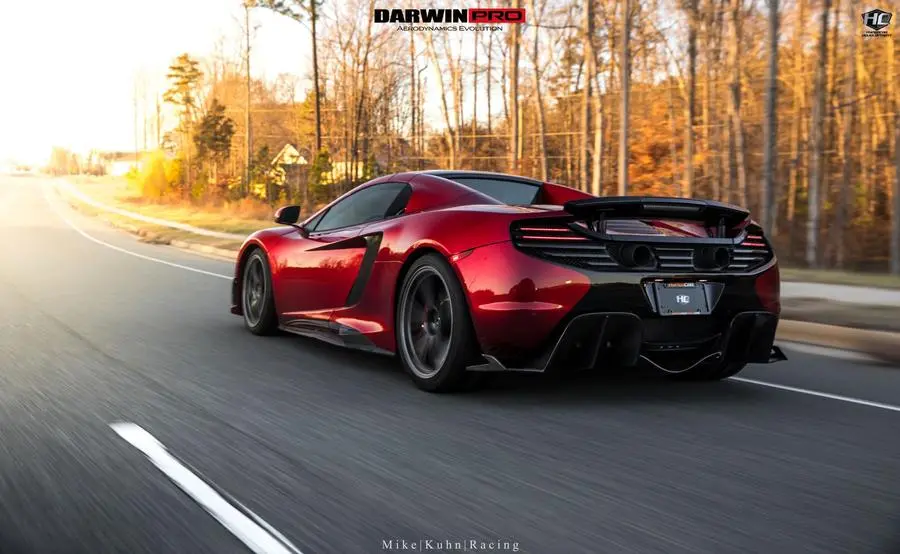 Darwinpro 2011-2017 Mclaren 650S / Mp4-12C Bkss Style Side Skirts 1
