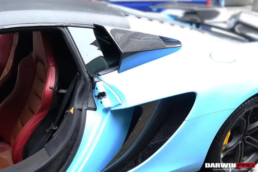 Darwinpro 2011-2017 Mclaren 650S/12C Bkss Style Quarter Window Scoops 1