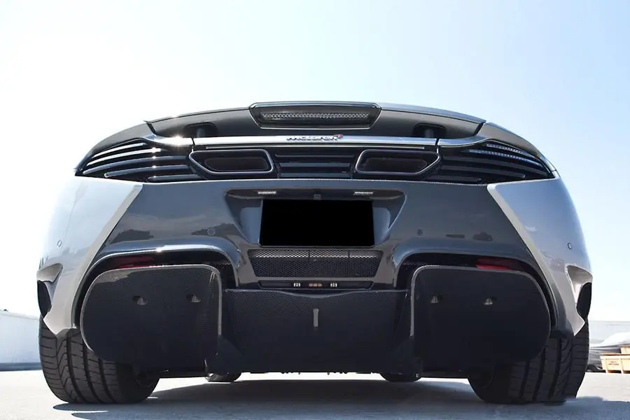 Carbonado 2011-2017 Mclaren Mp4 12C/650S Vrs Style Rear Bumper 1