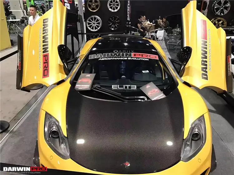Darwinpro 2011-2014 Mclaren Mp4 12C Carbon Fiber Hood 1