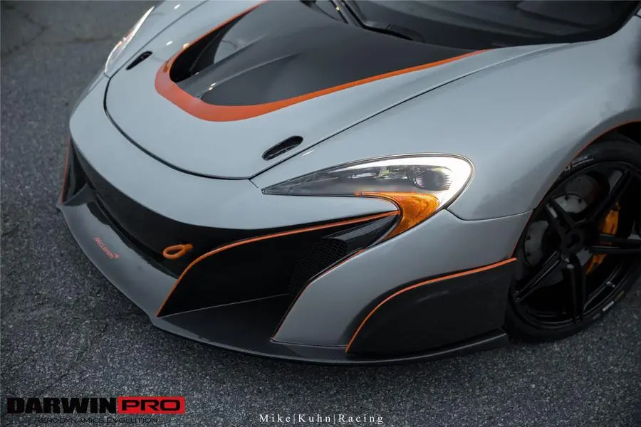 Darwinpro 2011-2014 Mclaren Mp4 12C P1 Style Carbon Fiber Hood 1