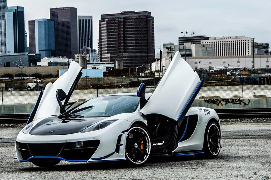Carbonado 2011-2015 Mclaren Mp4 12C Rzs Style Front Bumper 1