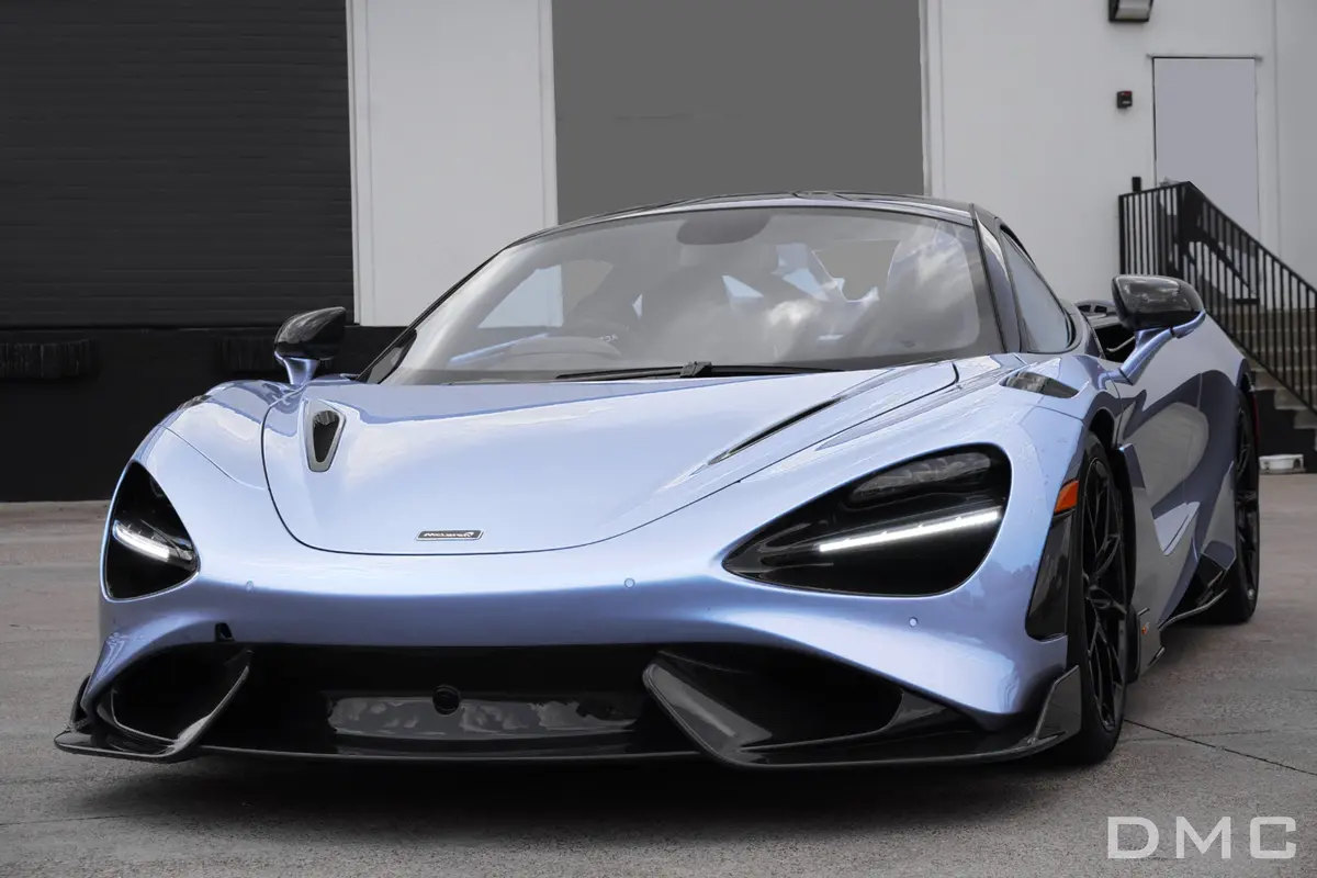 Dmc Mclaren 765Lt Front Bumper: Forged Carbon Fiber Facelift: Fits The Oem 720S Coupe & Spider As Replacement 1