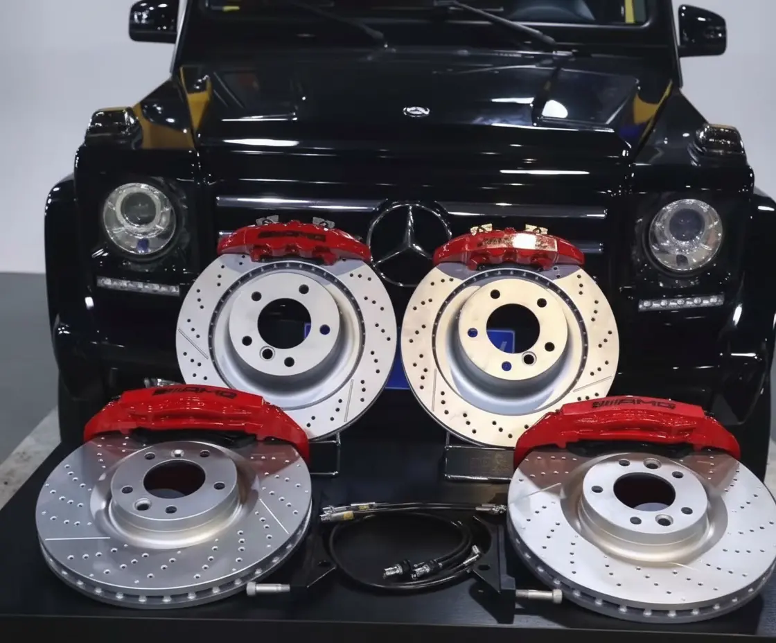 Mercedes-Benz G-Class Amg Front & Rear Brake Retrofit Kit 1