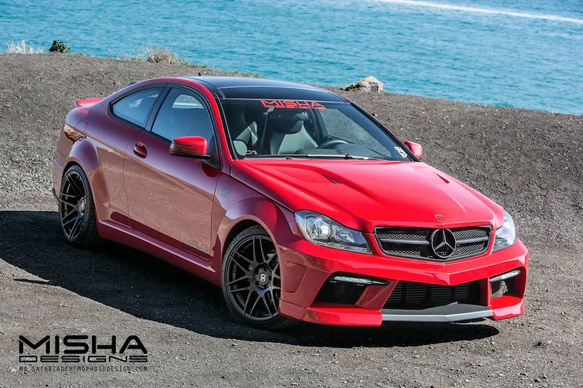 Misha Designs For Mercedes-Benz C-Class C204/W204 Wide-Bodykit 1