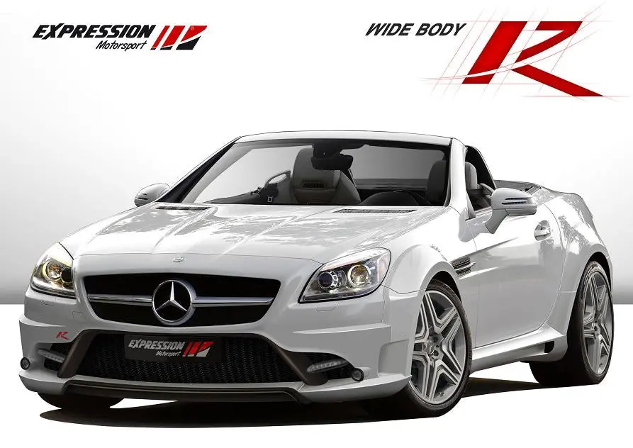 Mercedes-Benz Slk R172 Expression Widebody R Aero Bodykit 1