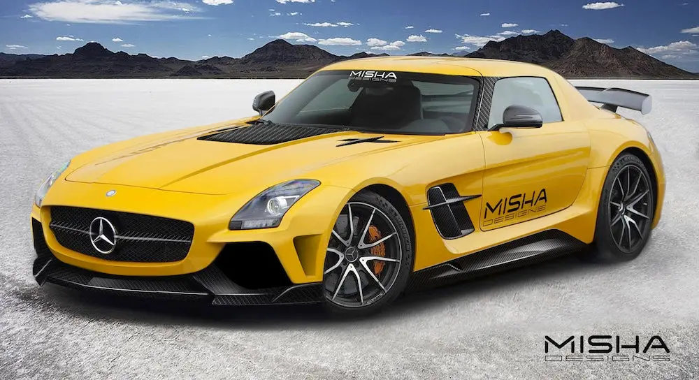 Misha Design Sls Carbon Fiber Aerodynamic Kit 1