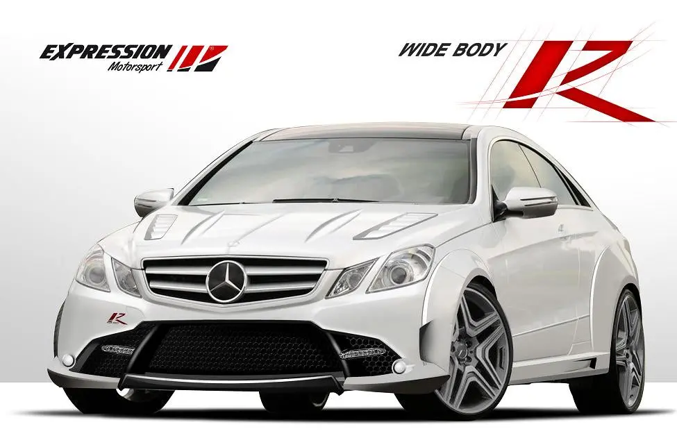 Mercedes-Benz C207 Coupe Expression Design Wide Body Kit 1