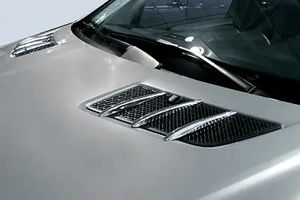 Schatz Germany R171 Slk Roadster Hood Chrome Vent Fins Set 1