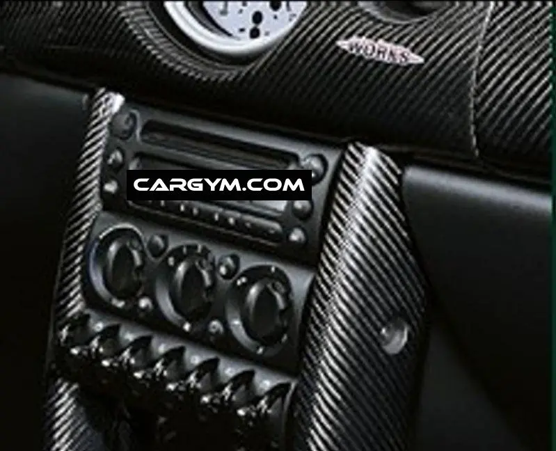 Mini Cooper R50 R52 R53 Carbon Fiber Console Post 1