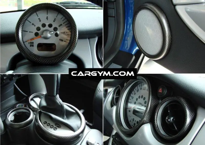 Mini Cooper Dry Carbon Interior Dash Kits(9 Pcs) 1