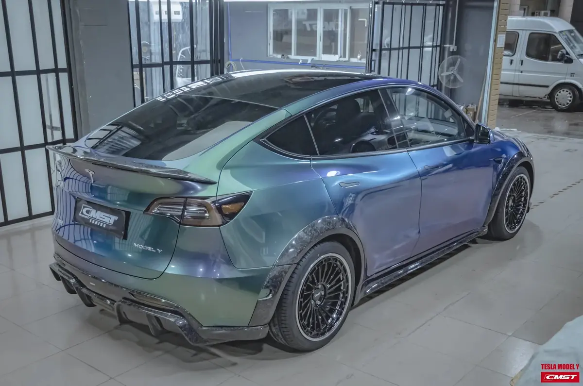 Cmst Tuning Carbon Fiber Widebody Wheel Arches For Tesla Model Y 4