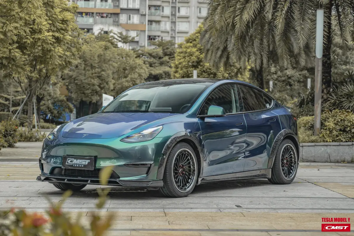 Cmst Tuning Carbon Fiber Widebody Wheel Arches For Tesla Model Y 2