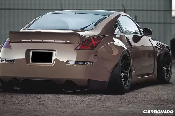 Carbonado 2003-2008 Nissan 350Z Bry Style Trunk Spoiler 1