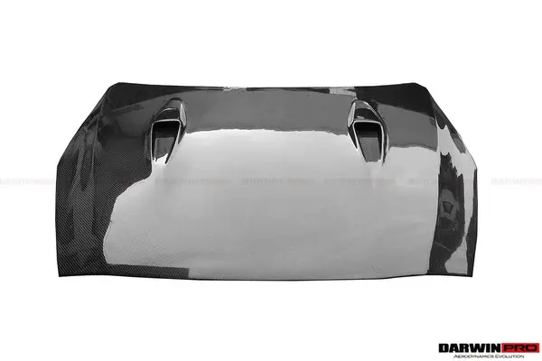 Darwinpro 2008-2016 Nissan Gtr R35 Cba/Dba Bse Style Carbon Fiber Hood 1