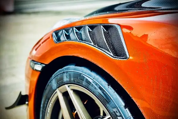 Darwinpro 2008-2022 Nissan Gtr R35 Cba/Dba/Eba Nsm Style Partial Carbon Fiber Fender 1