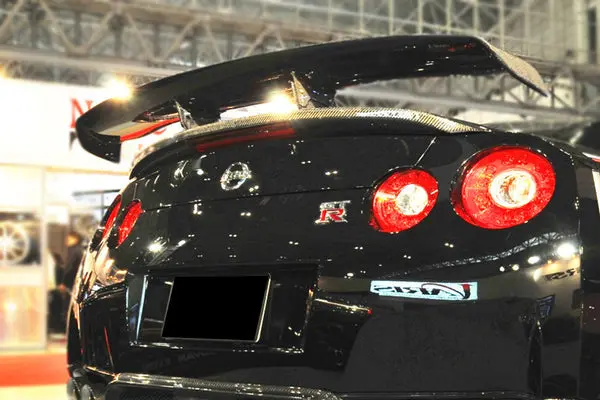 Carbonado 2008-2022 Nissan Gtr R35 Cba/Dba/Eba Va-Ii Style Trunk Spoiler 1