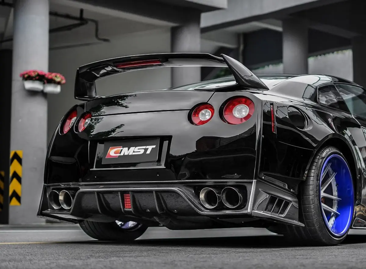 Cmst Tuning Facelift Conversion Rear Bumper & Diffuser For Nissan Gtr R35 2008-2016 1