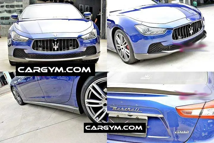 Maserati Ghibli Novi Style Carbon Fiber Aero Kit 1