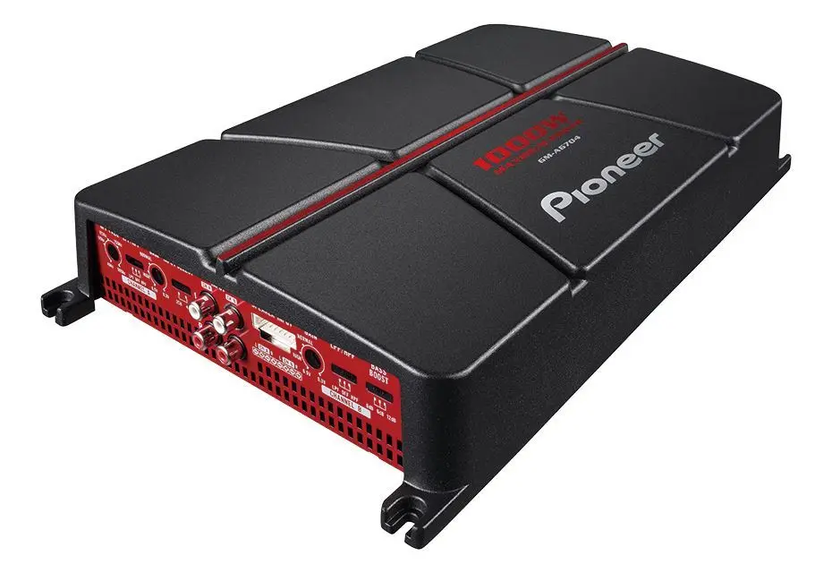 Pioneer Pc-Gm-A6704 4 Channel 1000W Bridgeable Amplifier With Bass Boost 1
