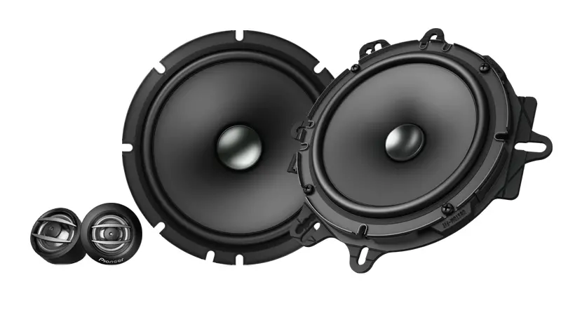 Pioneer Pc-Ts-A1607c 6 1/2" Component Speakers (Pair) 1