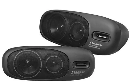 Pioneer Pc-Ts-X200 3 Way Surface Mount 4" Speaker W/ 80W Max Power (Pair) 1