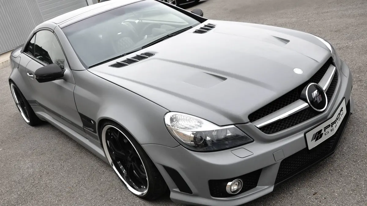 Prior Design Mercedes-Benz Sl R230 Black Edition Widebody Full Body Kit 1