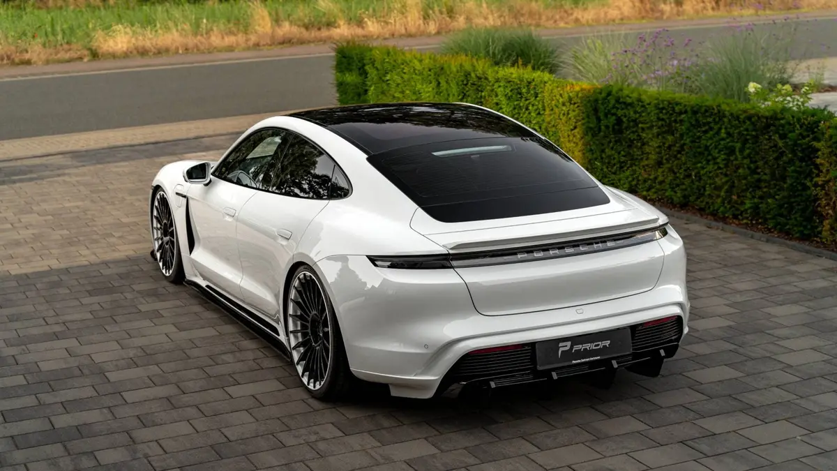 Prior Design Te Rear Spoiler For Porsche Taycan 2020+ 1