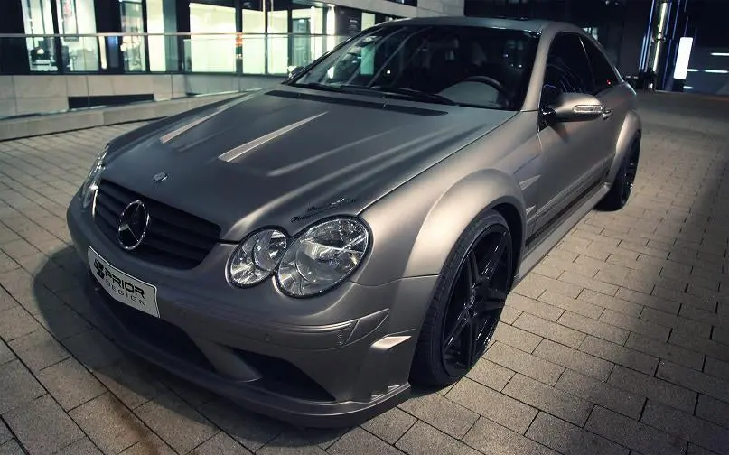 Mercedes-Benz Clk W209 Prior Design Pd Black Edition Wide Body Kit 1