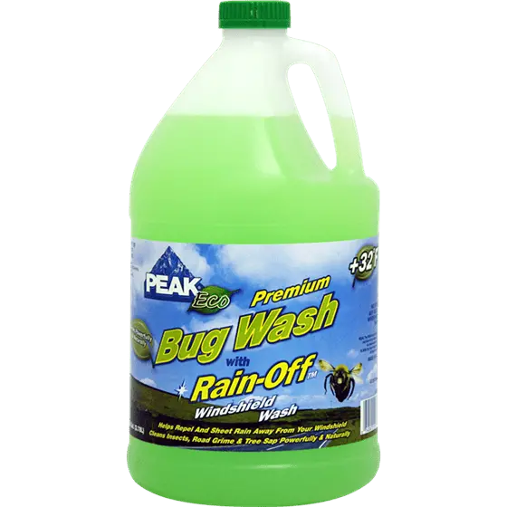 Peak Windscreen Wash W Bug Clean 1 Gal / 3.78L 1