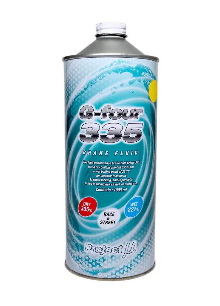 Project Mu G-Four 335 Brake Fluid - 1 Liter 1