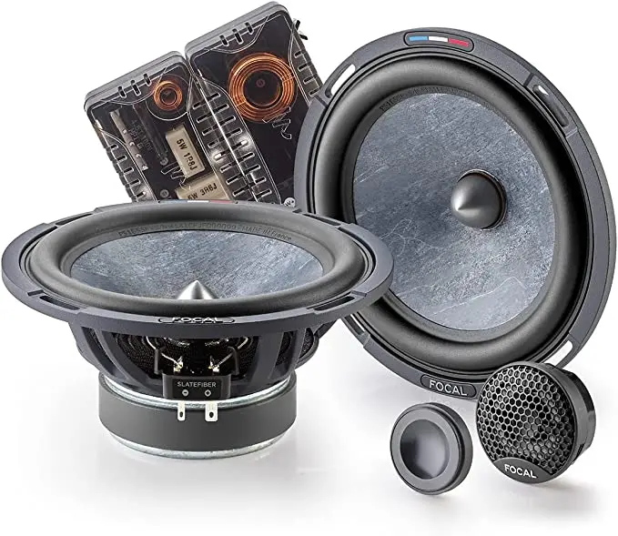 Focal Ps165sf 6.5" Slatefiber Component Kit - Rms: 80W - Max: 160W 1