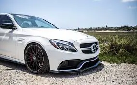 Mercedes-Benz W205 C63 Amg Carbon Fiber Front Canards 1