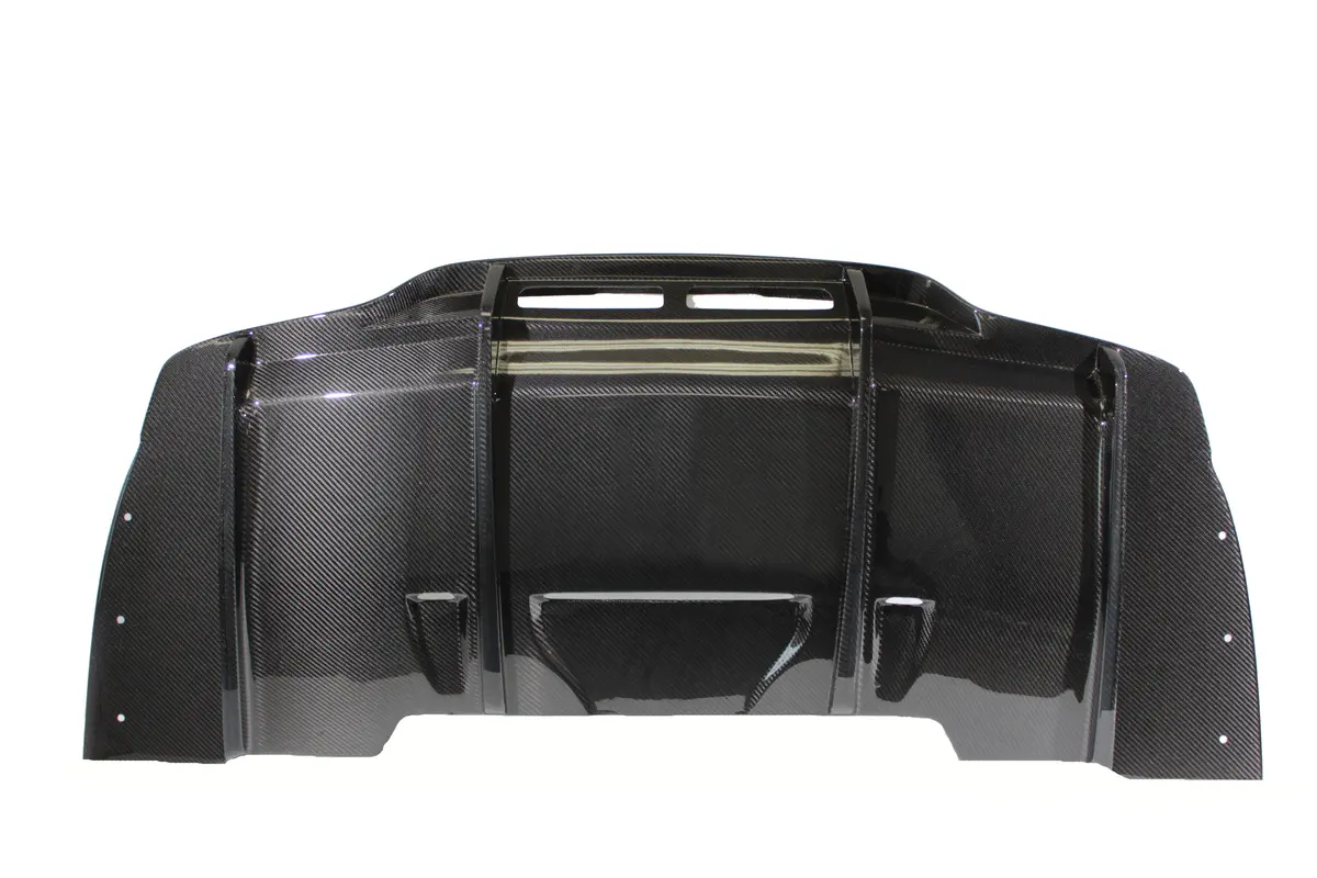 Psm Dynamic Style Rear Diffuser For Mercedes-Benz W205 Sedan C63 /C63s Carbon Fiber 1