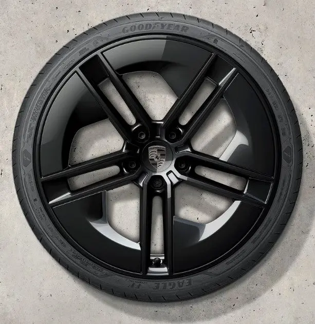 21" Porsche Taycan Exclusive Design W/ Aeroblades Wheels Set 1