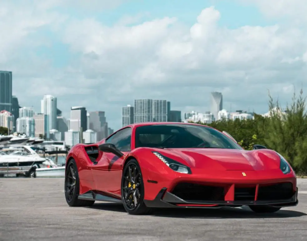 1016 Industries Carbon Fiber Body Kit For Ferarri 488 Gtb 1