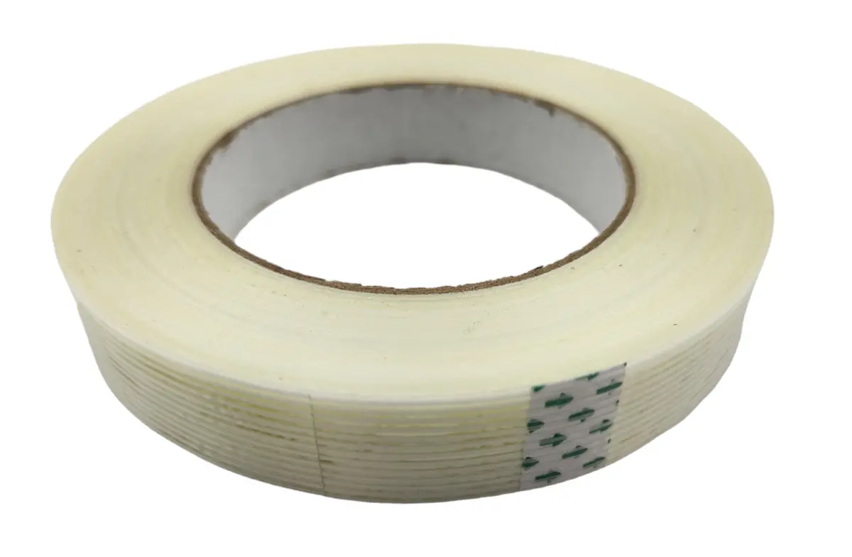 Fivestar Battery Strapping Tape With Fibers 50M Long (Clear) 1