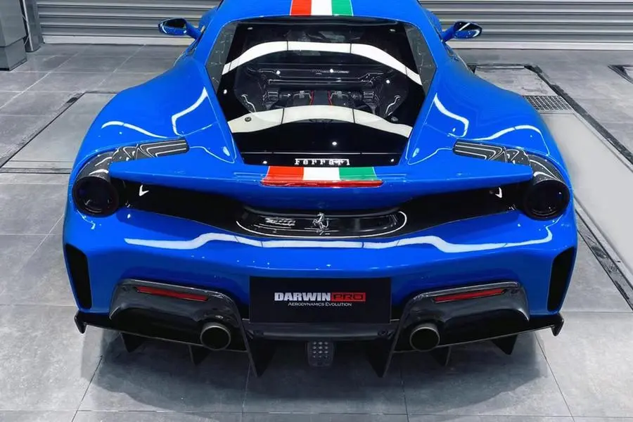 Darwinpro 2018-2020 Ferrari 488 Pista Rear Bumper 1