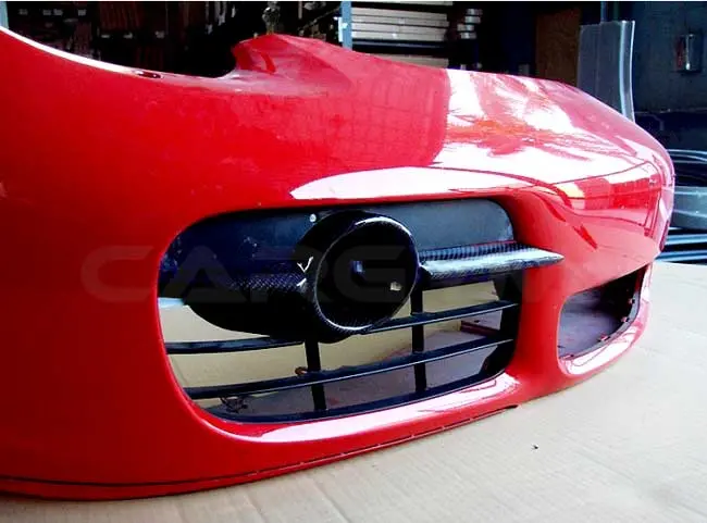 Porsche 987 Cayman 2006-2008 Carbon Fiber Foglight Trim Cover 1