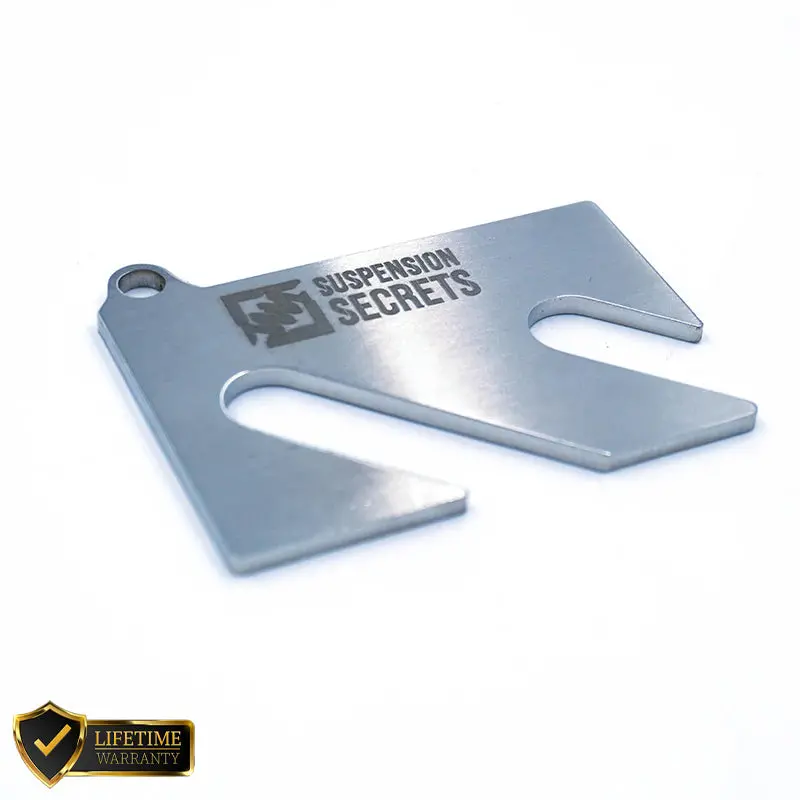 Suspension Secrets Front & Rear Camber Shim Kit - Porsche 718 Gt4 Rs 1