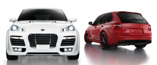 Techart For Porsche 957 Cayenne Magnum Body Kit From 2008+ 1