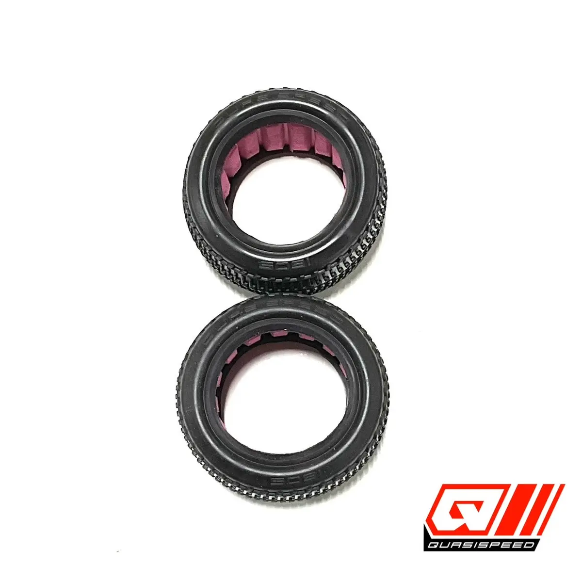 Qs-1602 Rear Tires With Insert (Pair) 1